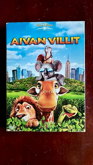 Aivan villit DVD lasten animaatioelokuva