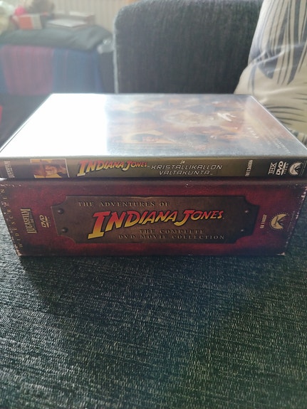 Indiana Jones DVD-boksi elokuvat