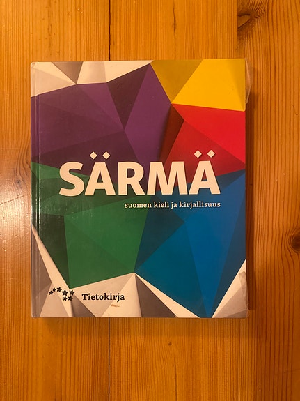 Särmä suomen kieli ja kirjallisuus -oppikirja Lops2021