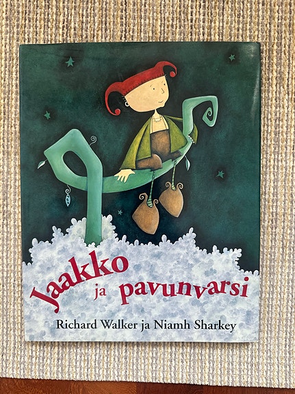 Jaakko ja pavunvarsi satukirja