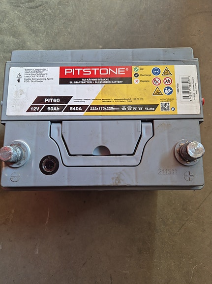 Pitstone 60ah akku