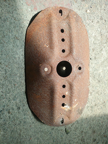 John Deere niittomurskaimen lautanen