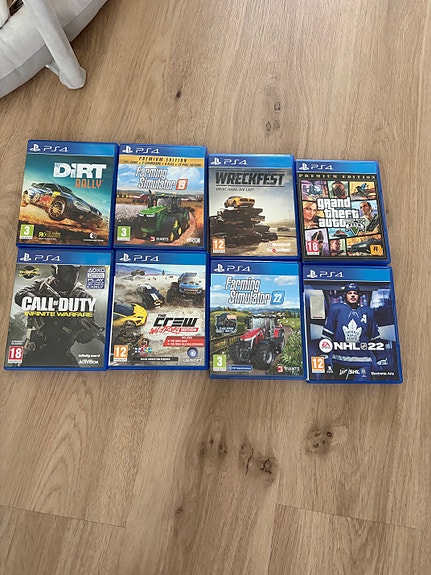 PlayStation 4 pelejä