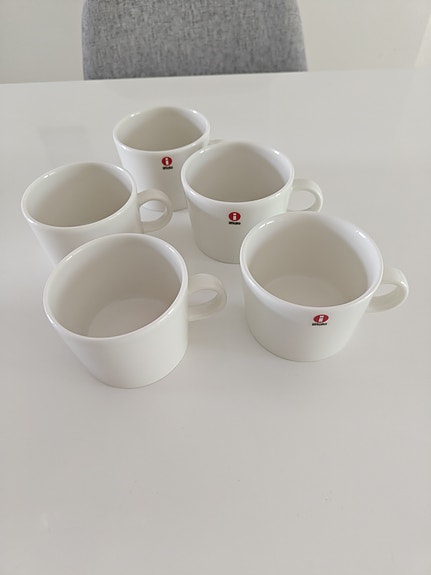 Iittala Teema pienet mukit 5 kpl