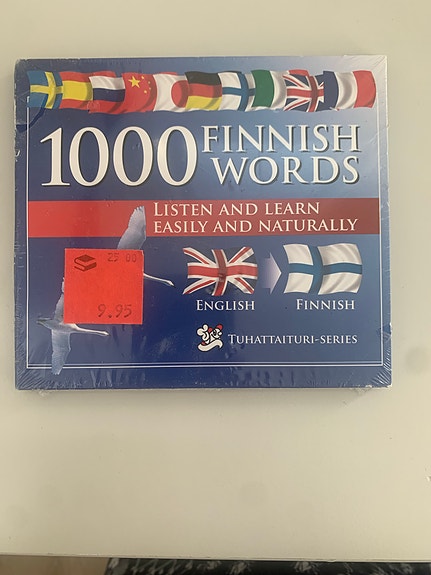 1000 Finnish Words kielikurssi CD englanti–suomi