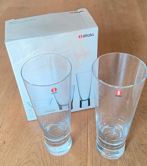 Iittala Aarne olutlasi 38 cl 2 kpl