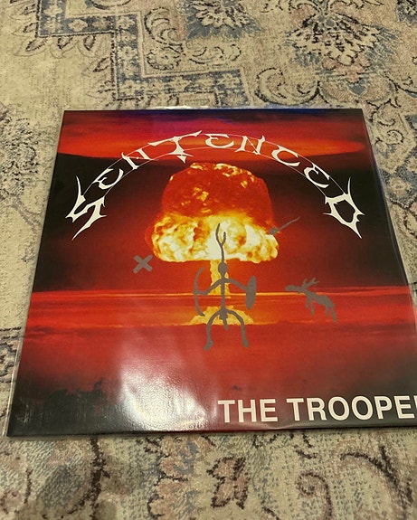 Sentenced The Trooper ep vinyyli