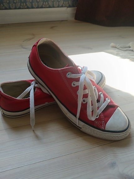 Converse Chuck Taylor low punainen koko 40