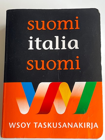 WSOY suomi-italia-suomi taskusanakirja