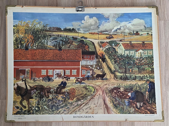 Bondgården opetustaulu