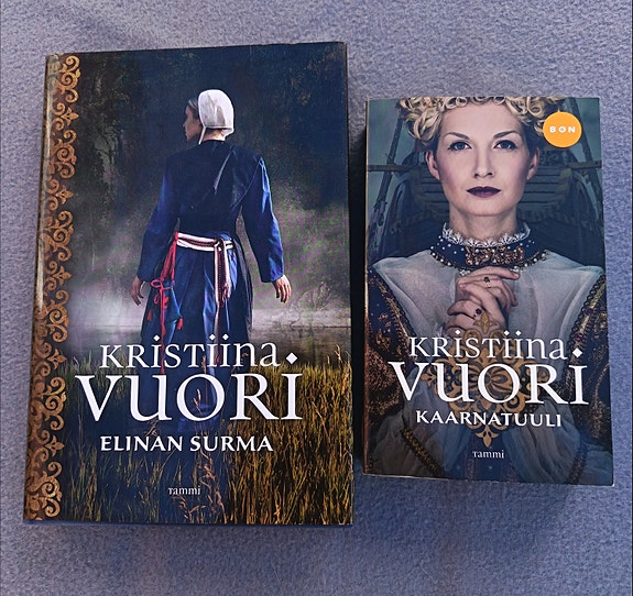 Kristiina Vuori kaksi kirjaa