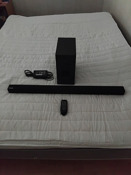 Samsung soundbar ja subwoofer