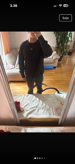 Tommy Hilfiger Tommy Jeans collegepaita M musta