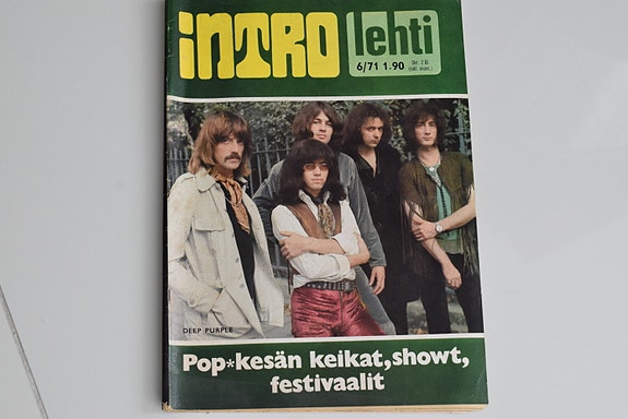 Intro-lehti 6/71. Deep Purple, Mick Jagger