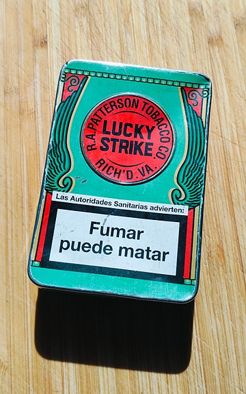 Vintage säilytys laatikko