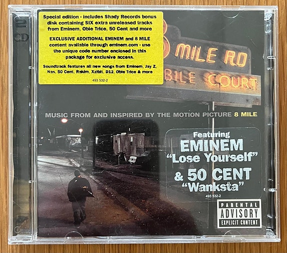 CD-levy 8 Mile (Music from and Inspired by the Motion Picture) featuring Eminem