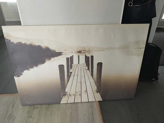 IKEA taulu laiturimaisema