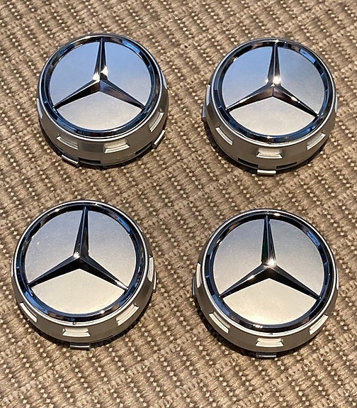 Keskiöt Mercedes vanteisiin 75mm (korkea malli)