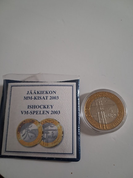 5 euron kolikko