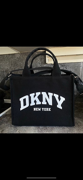 DKNY kangaslaukku musta naisten