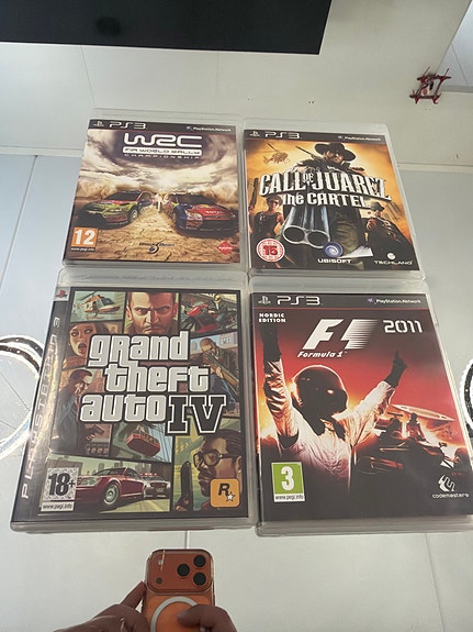 PlayStation 3 pelipaketti WRC, Call of Juarez, GTA IV ja F1 2011