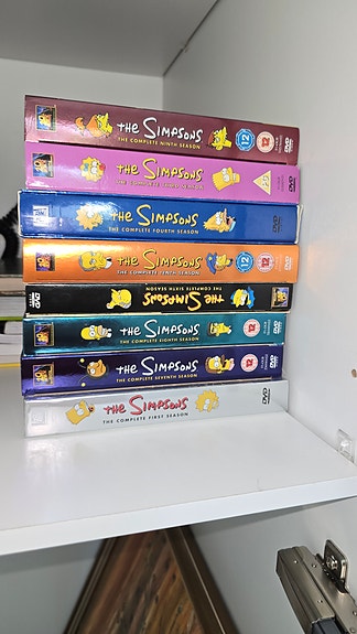 The Simpsons DVD-bokseja
