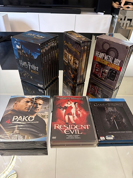 Pako 4. tuotantokausi Blu-ray + Resident Evil DVD elokuvat