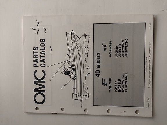 OMC 40 räjäytyskuvakirja