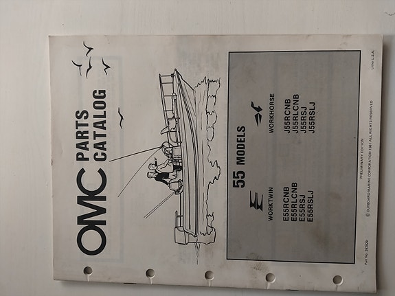 OMC 55 räjäytyskuvakirja
