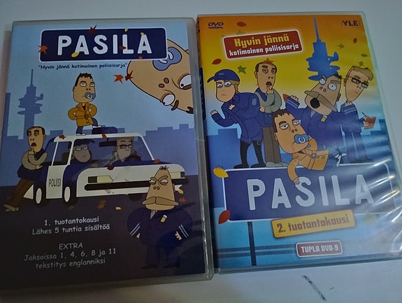 Pasila ensimmäinen ja toinen tuotantokausi dvd