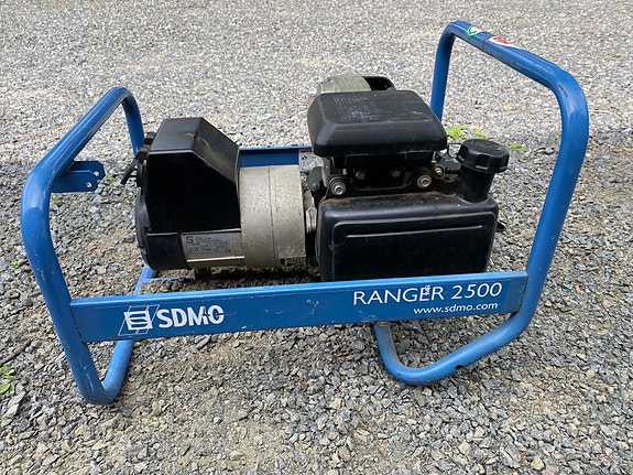 SDMO Ranger 2500 aggregaatti Honda GX160 -moottorilla