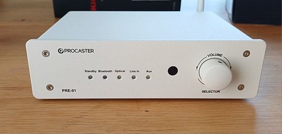 ProCaster PRE-01 Bluetooth esivahvistin / DAC – uudenveroinen