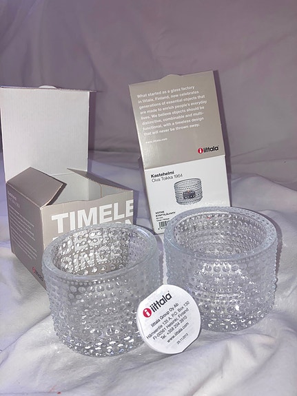 Iittala Votive kynttilälyhdyt (2kpl)