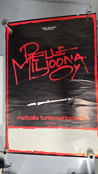 Keikkajuliste alkuperäinen Pelle Miljoona Oy