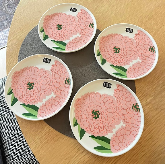 Marimekko Oiva Primavera lautanen 4kpl