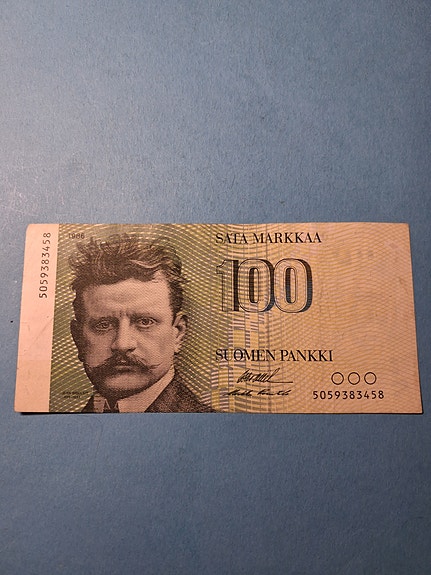 100 mk seteli 1986