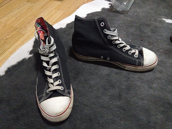 Converse tyyliset kengät