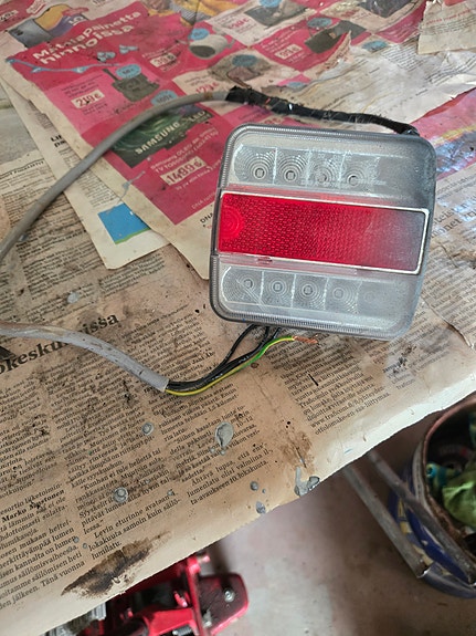 Kärryn led takavalo