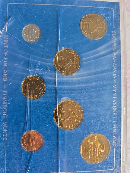 Suomen markka rahasarja 1977