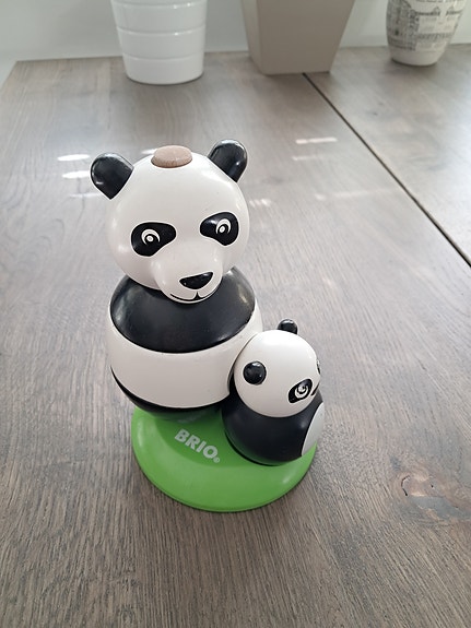 Brio puinen lelu panda