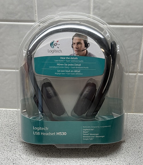 Logitech H530 USB kuulokemikrofoni musta