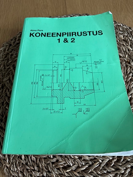 Koneenpiirustus 1 & 2 oppikirja