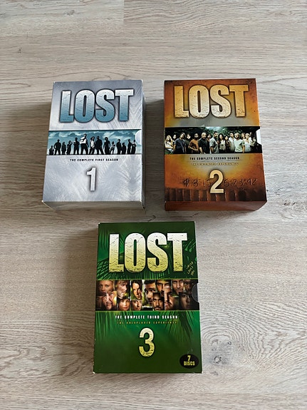 Lost DVD-boksi kaudet 1–3