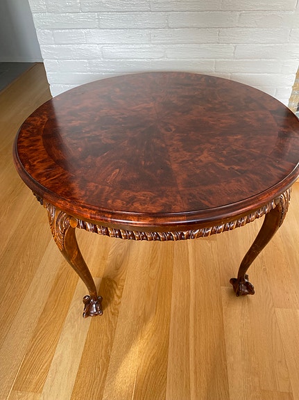 Chippendale pöytä pyöreä ø90 cm