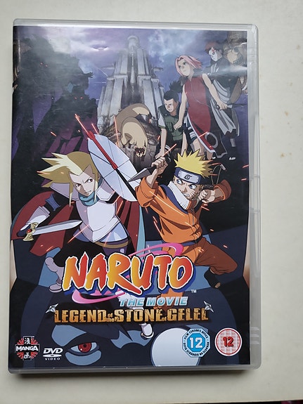 Naruto The Movie: Legend of the Stone of Gelel DVD