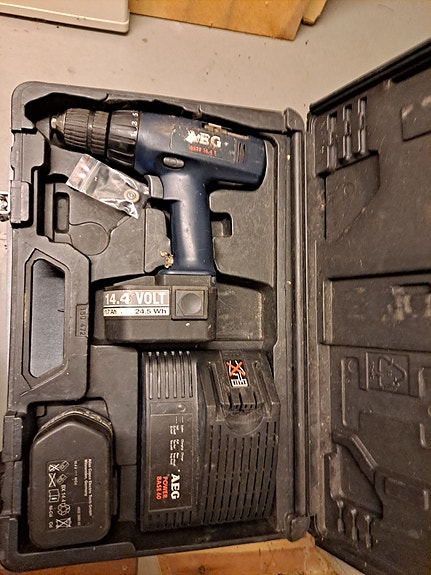AEG 14,4V akkuporakone BS22