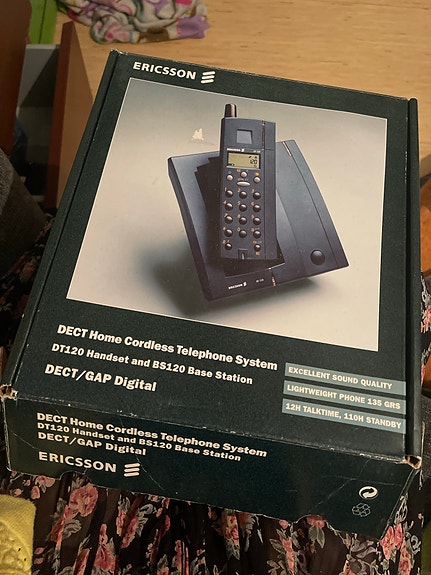 Erricson DECT home cordless telephone system