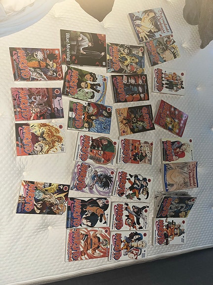 Naruto manga-lehtiä / pokkareita