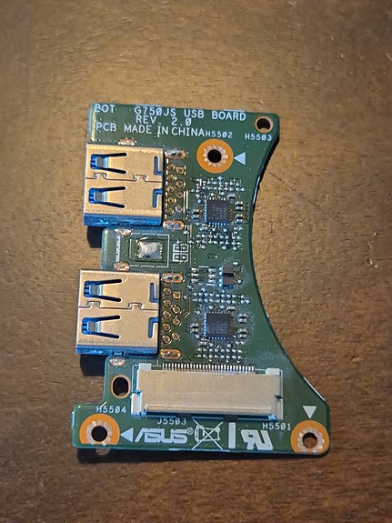 Asus USB 2.0 -liitinpiirilevy, 2x USB-porttia
