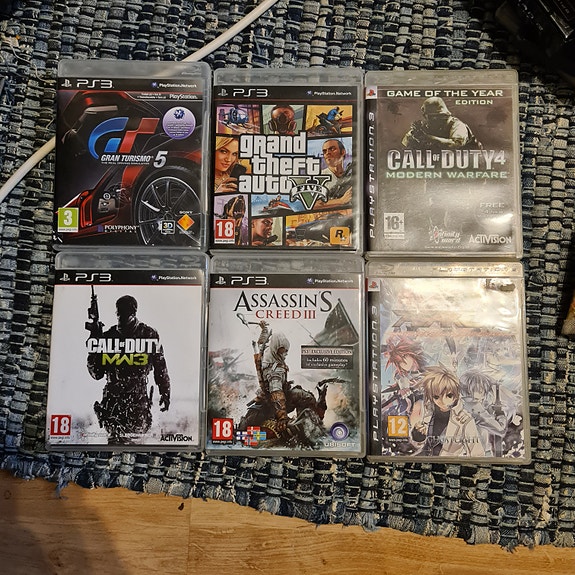 PS3-pelejä